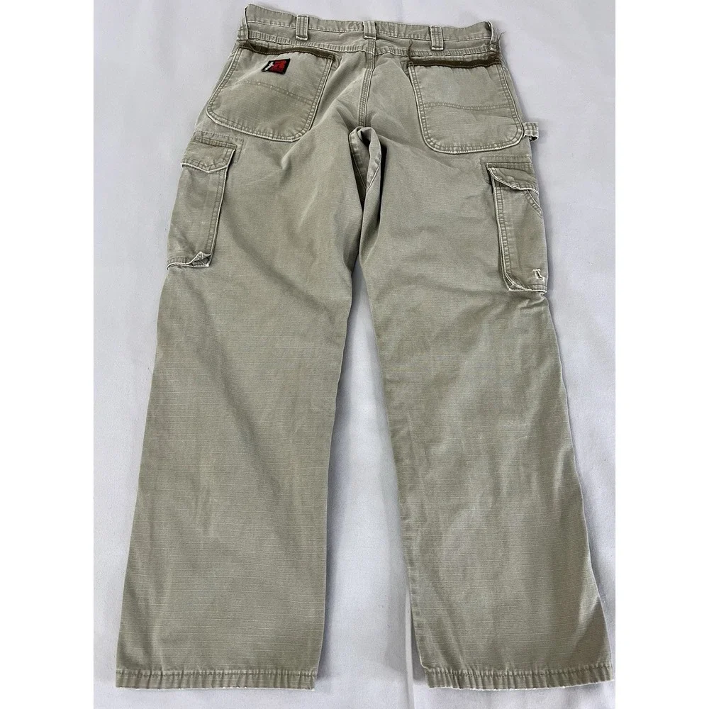 Wrangler RIGGS Workwear US‎ Men's 34x30 Ripstop Ranger Cargo Pants Y2K